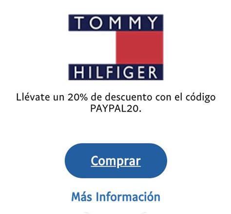 tommy hilfiger código de descuento.